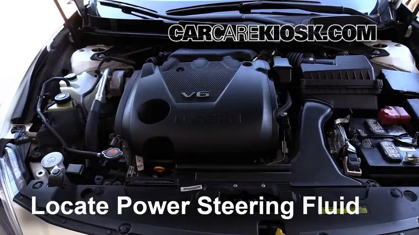 2016 Nissan Maxima SR 3.5L V6 Power Steering Fluid